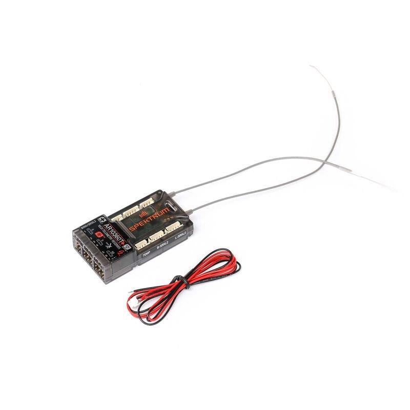 Spektrum AR10360T+ DSMX 10-Channel AS3X+ & SAFE Telemetry Receiver - 6