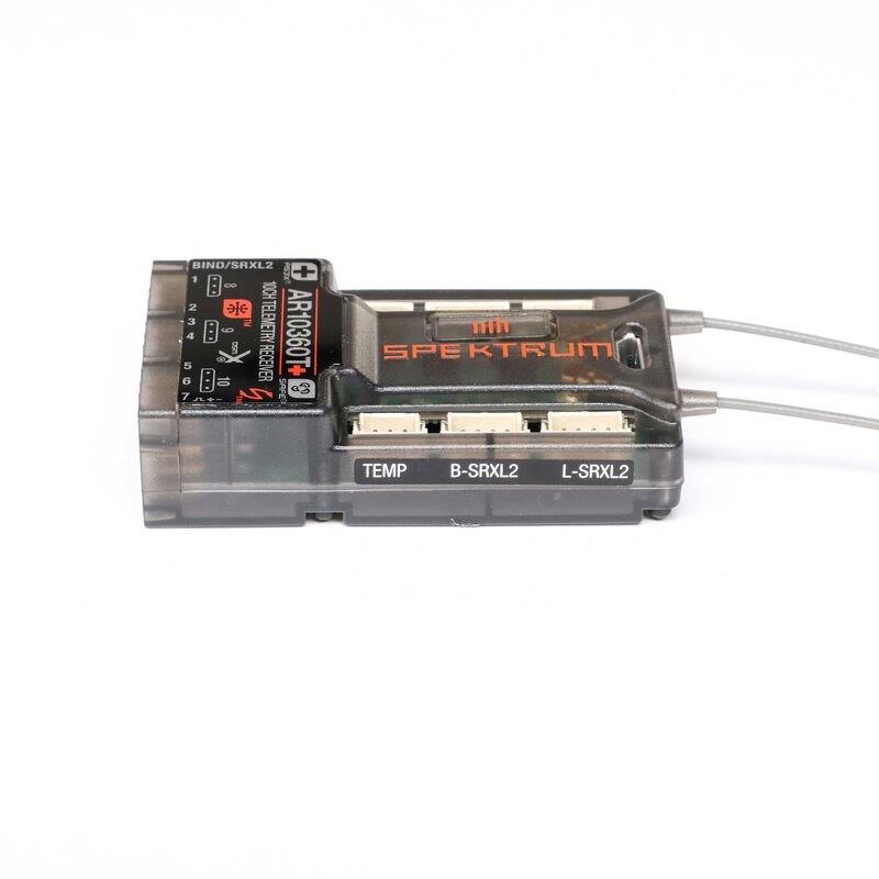 Spektrum AR10360T+ DSMX 10-Channel AS3X+ & SAFE Telemetry Receiver - 3