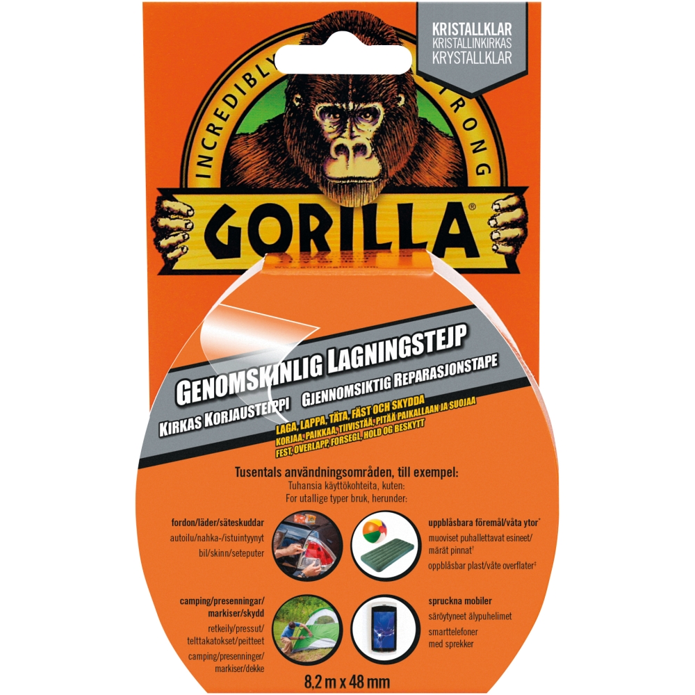 Lagningstejp Gorilla 48mm x 8,2m