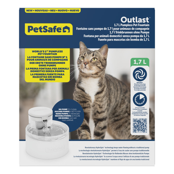 PetSafe Outlast Pumpless Pet Fountain - 1,8 litre - 4