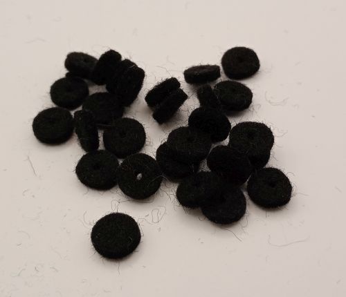 Knoppendempvilt / Verschillende kleuren - 5