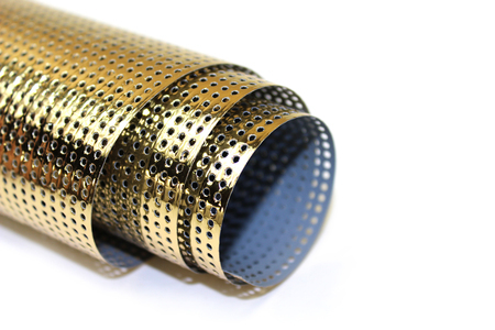 Grill / Bass Plate Textile / Gold-Silver