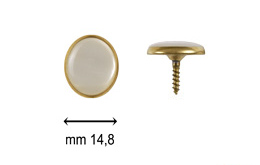 Diskantknapp - Pärlemor  - 3