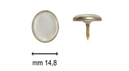 Diskantknapp - Pärlemor  - 2