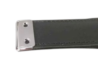 Bas Strap End Capping Plate - Silver / Dark Grey - 2