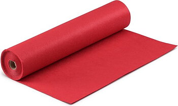 Tongenblokken Vilt - Rood / Zwart