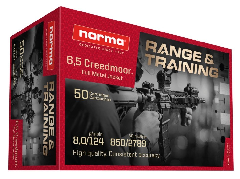 Norma RANGE AND TRAINING 6,5 Creedmoor 8,0g