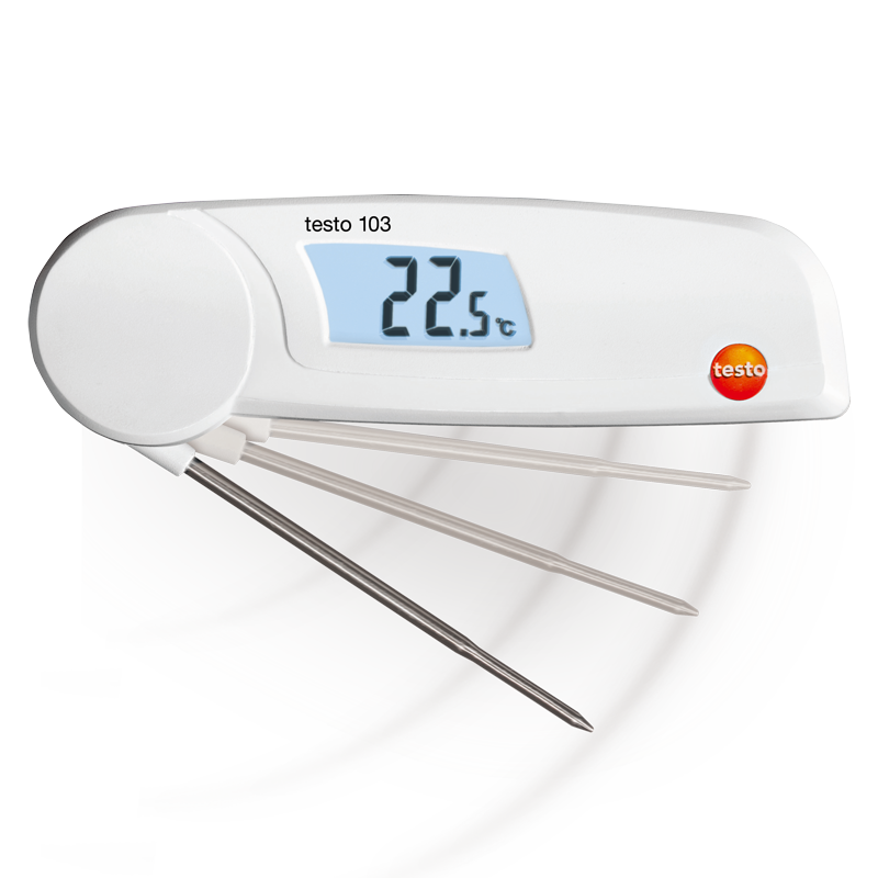 Testo 103 Ficktermometer mini med vikbar spets - 2