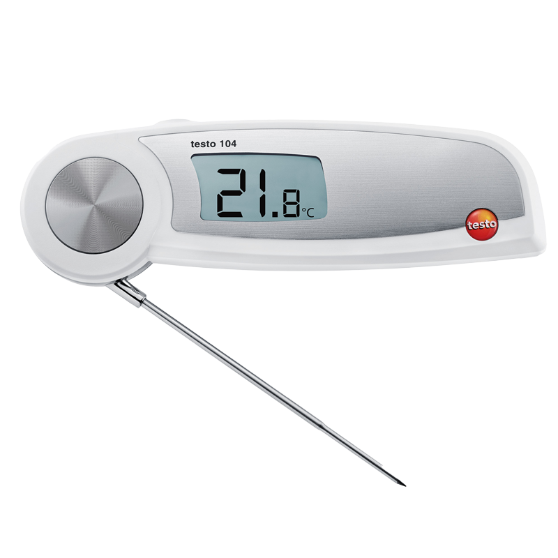 Testo 104 Vattentät ficktermometer med vikbar spet