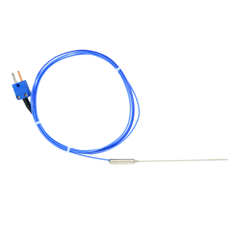 Ugnsgivare instick Tmax +250 (kabel +210) typ T passar bl.a. Testo 108
