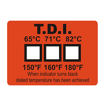 Disktemperaturindikatorer 65/71/82 °C (50st)