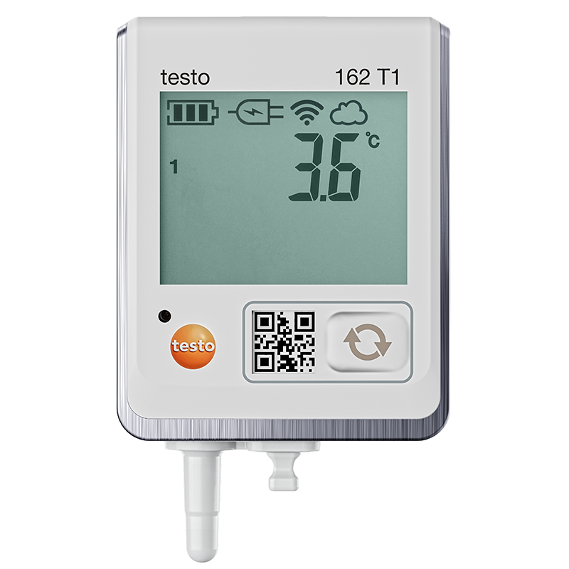Testo 162 T1 WiFi-logger med intern temperaturgvare