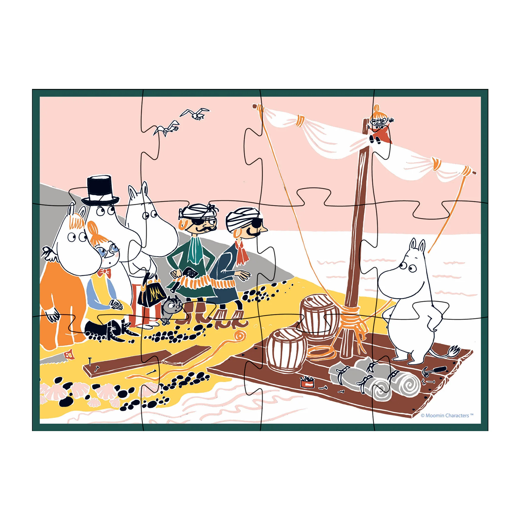 Mumin Pussel 3-Pack - 3