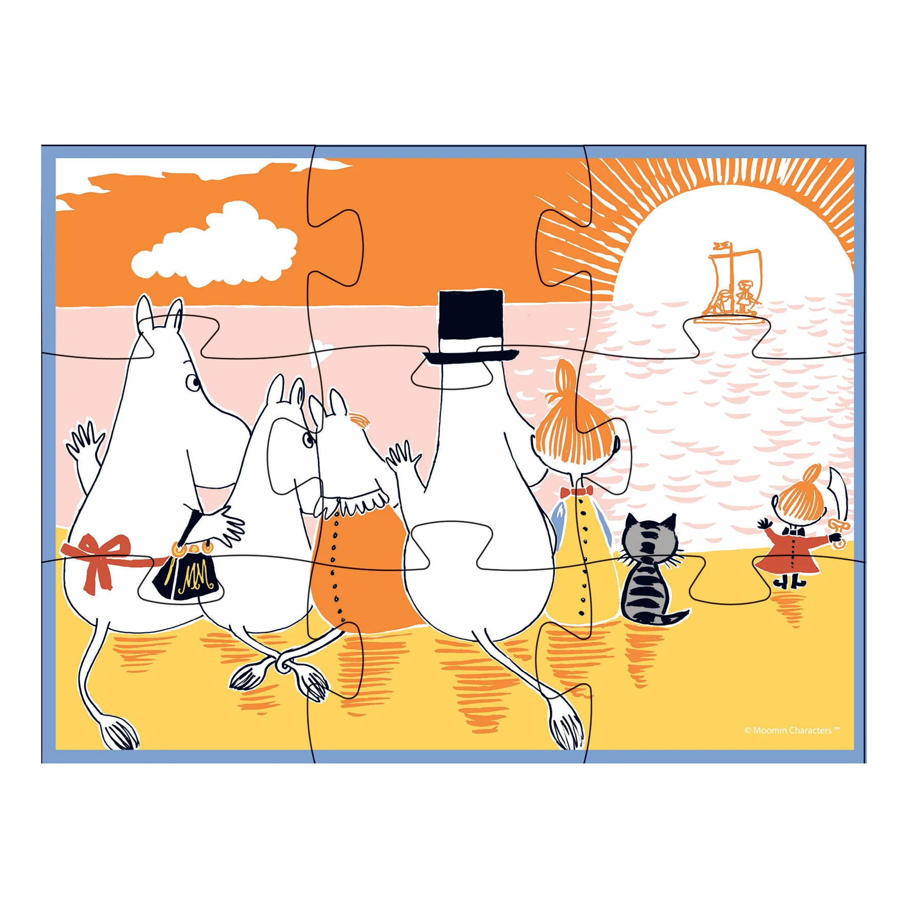 Mumin Pussel 3-Pack - 4