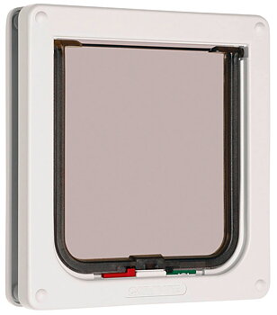 Closer Pets Cat Mate 4-Way-Locking Cat Flap - White