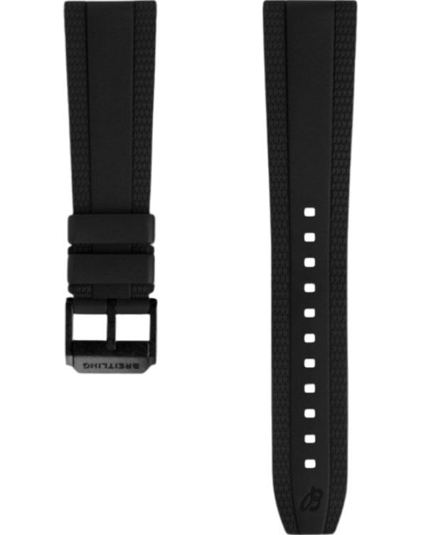 Breitling Diver Pro gummiband svart 22 mm
