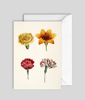 Kort Compound Flower
