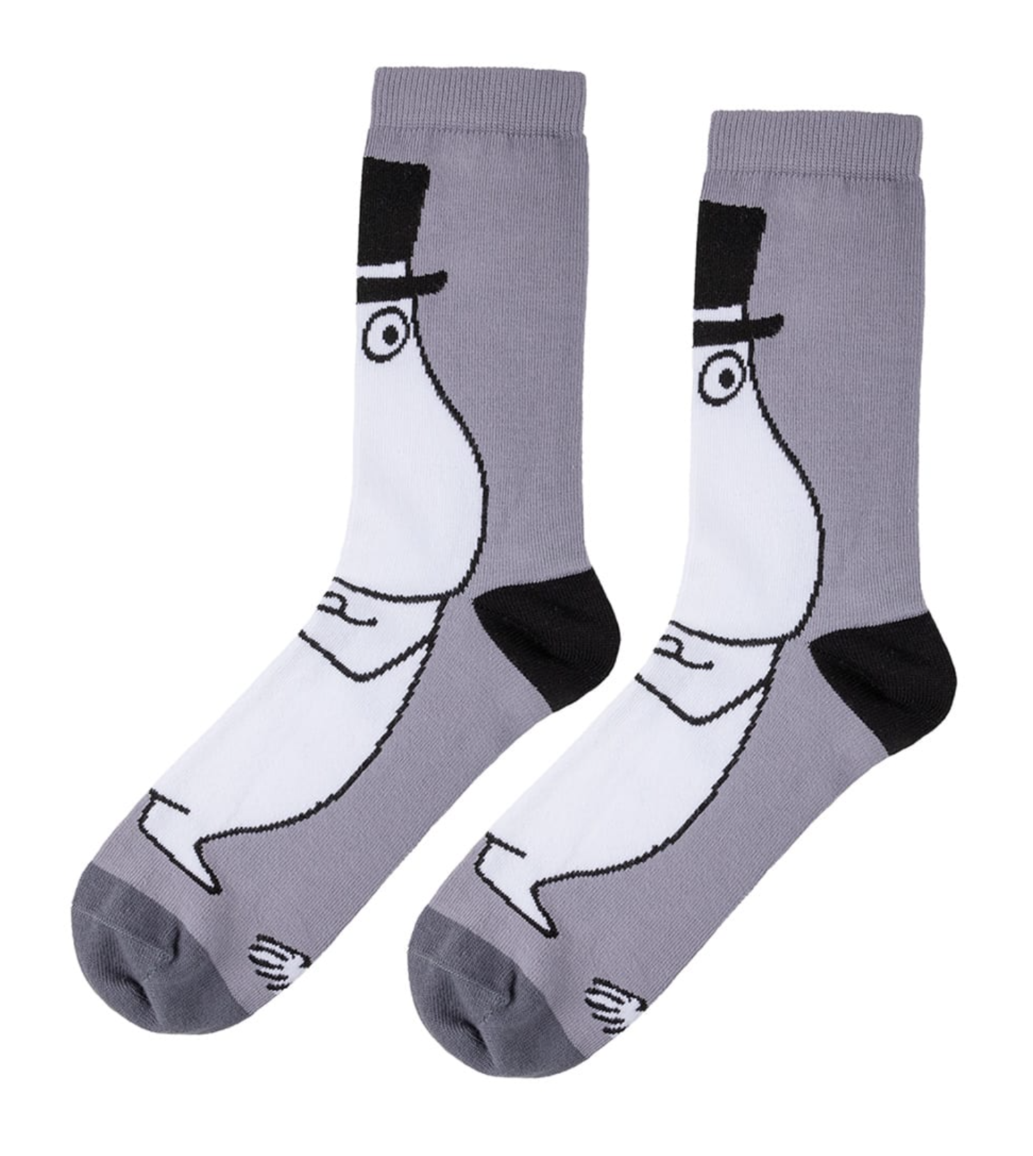 Moominpappa Adult Socks - Grey