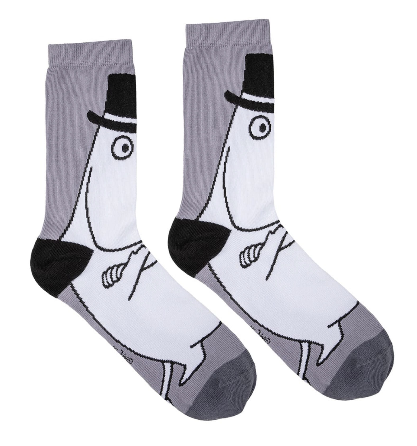 Moominpappa Adult Socks - Grey - 2
