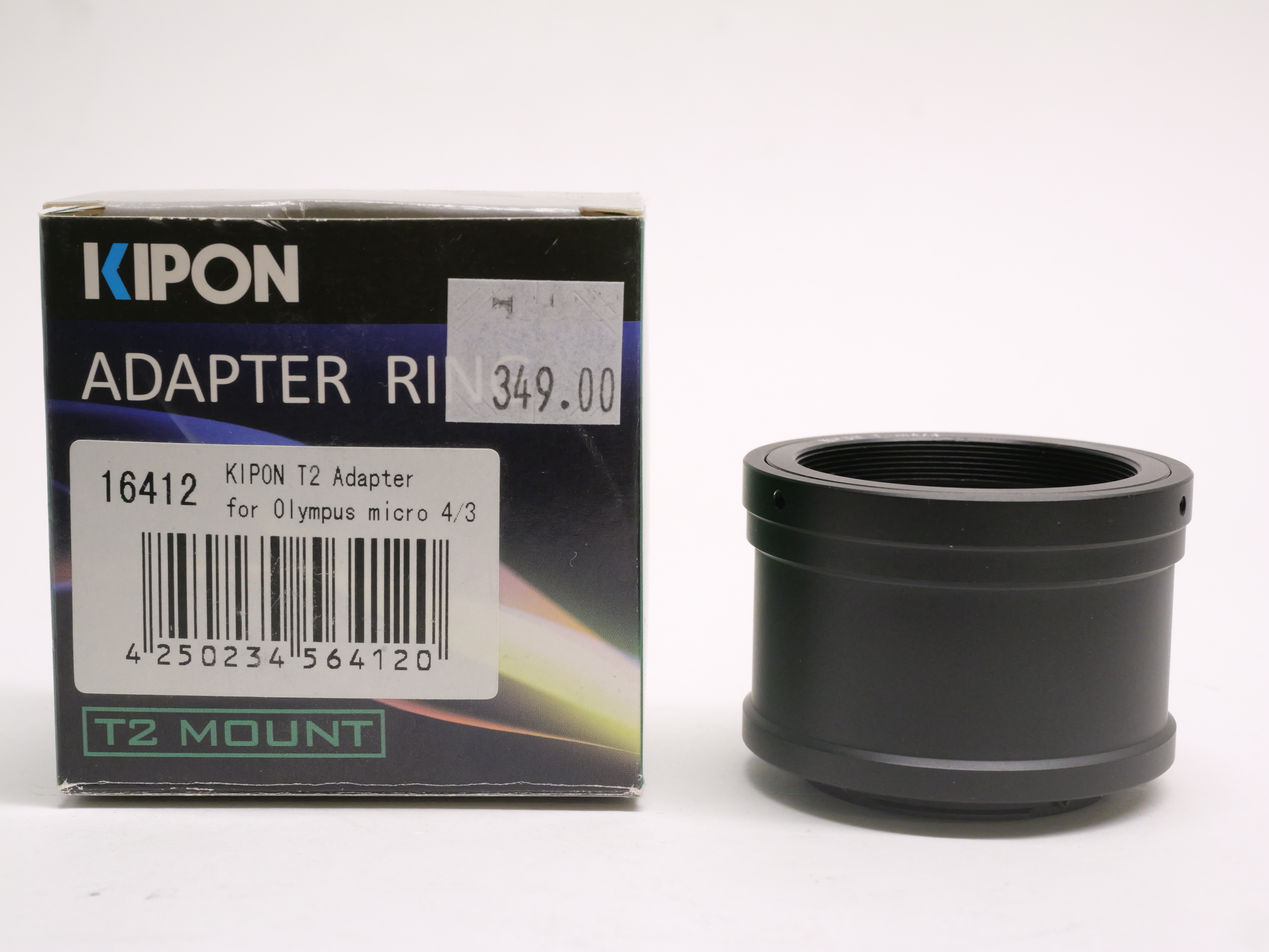 Adapter T2 för 4/3-hus till 42 mm gänga