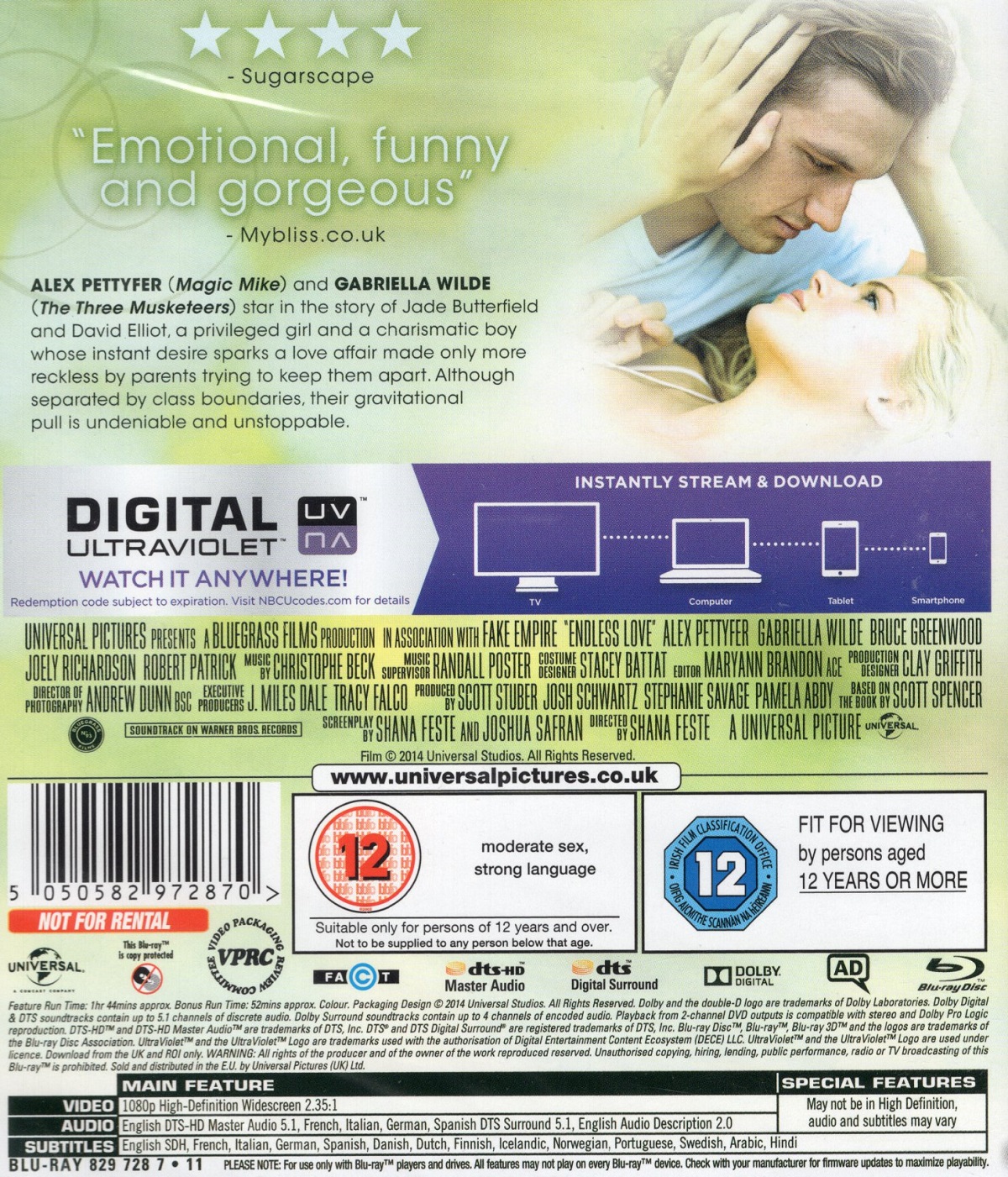 Endless Love (2014) (Blu-ray) - 2