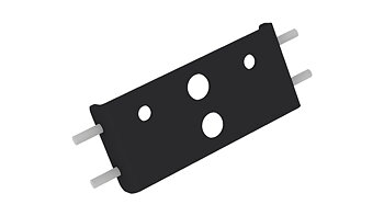 Väggfäste för dold montering / Axon-12x3