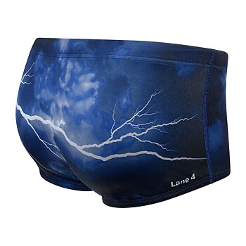 Badehose Lightning blue trunk man - Lane 4