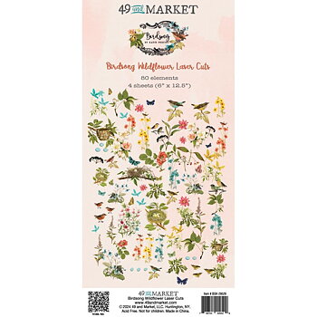 49 And Market - Laser Cut Outs - Wildflower, Birdsong