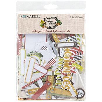 49 And Market - Ephemera Bits - Vintage Orchard