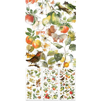 49 And Market - Rub-On Transfer Set - Vintage Orchard Botanical