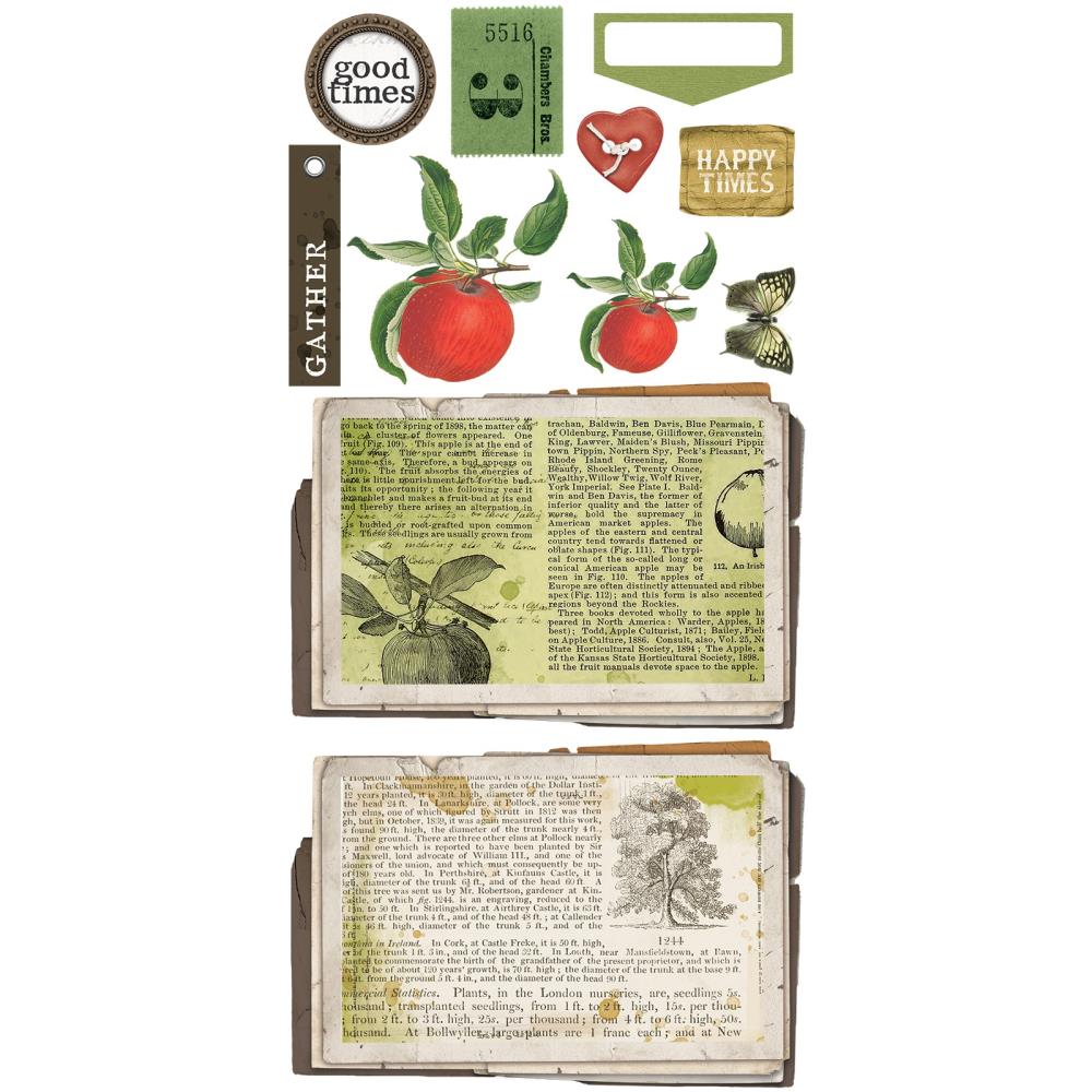 49 And Market - Laser Cut Outs - Vintage Orchard Elements - 3