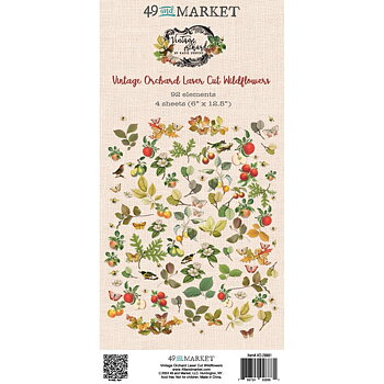49 And Market - Laser Cut Outs - Vintage Orchard Wildflower