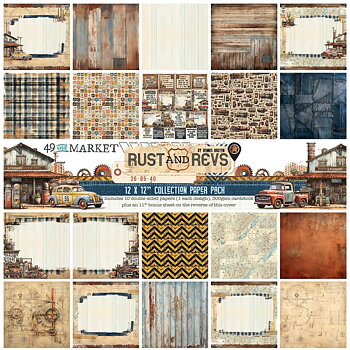 49 And Market - Collection Pack 12x12 -  Rust And Revs