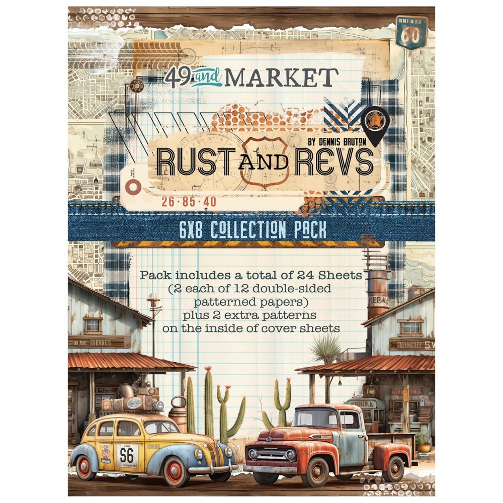 49 And Market - Collection Pack 6x8 - Rust And Revs