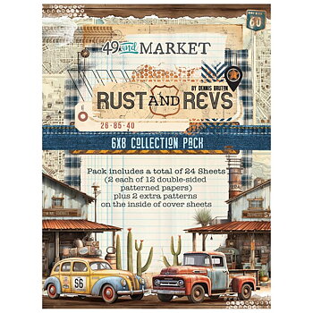 49 And Market - Collection Pack 6x8 - Rust And Revs