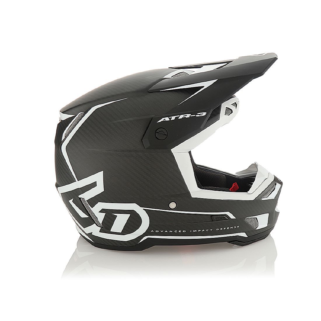 6D ATR-3 Nova Mate Blanco/Carbon Casco