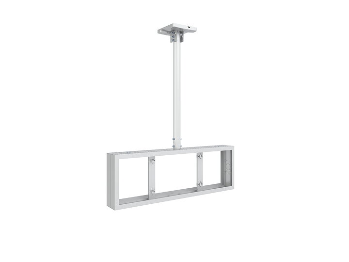 M Pro Series Enclosure 37" Back to Back Mount White