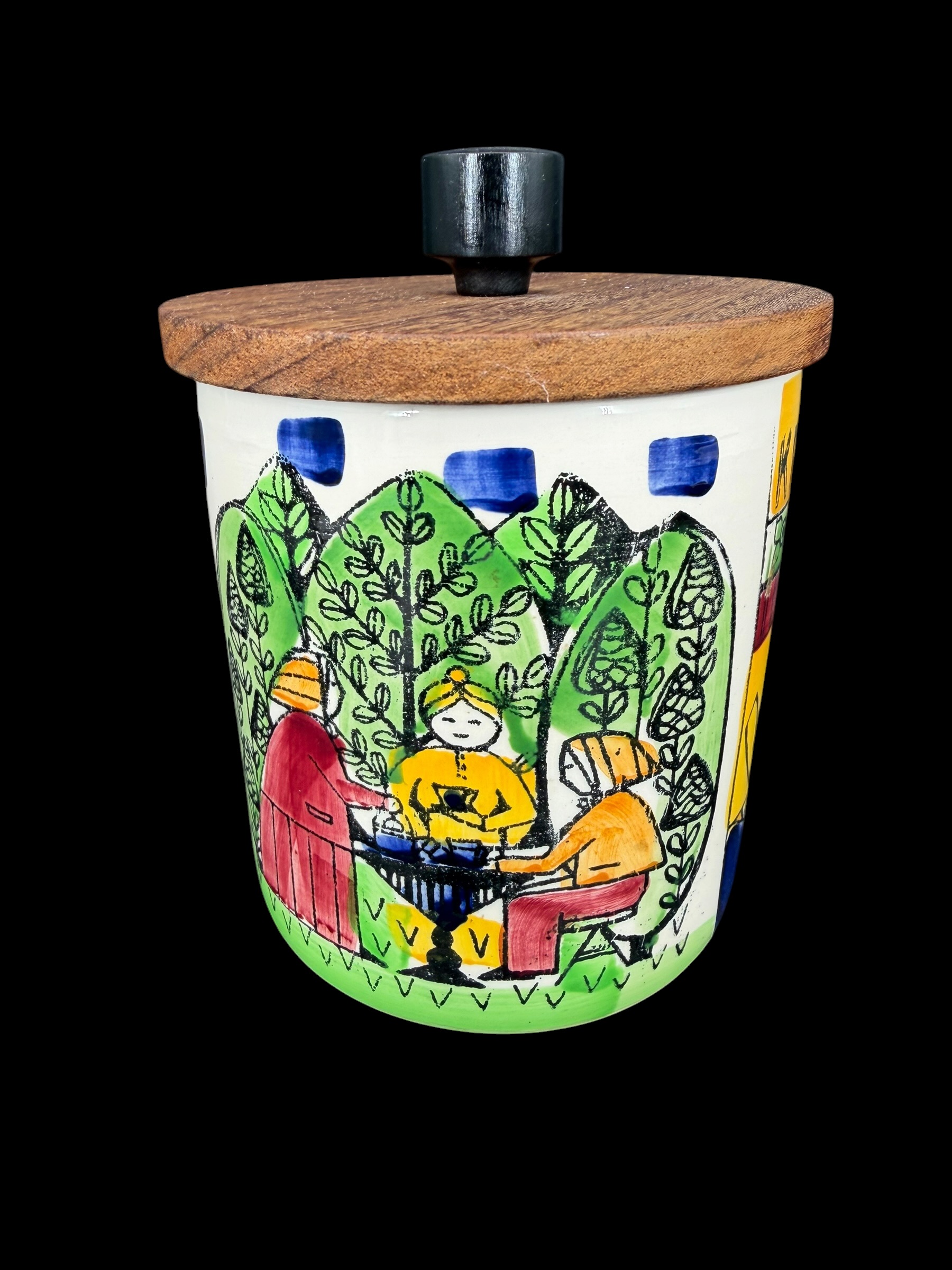 JIE, Gantofta, Anita Nylund, シリーズ「berry little town」より "the coffee grinder", ふた付きジャー - 2