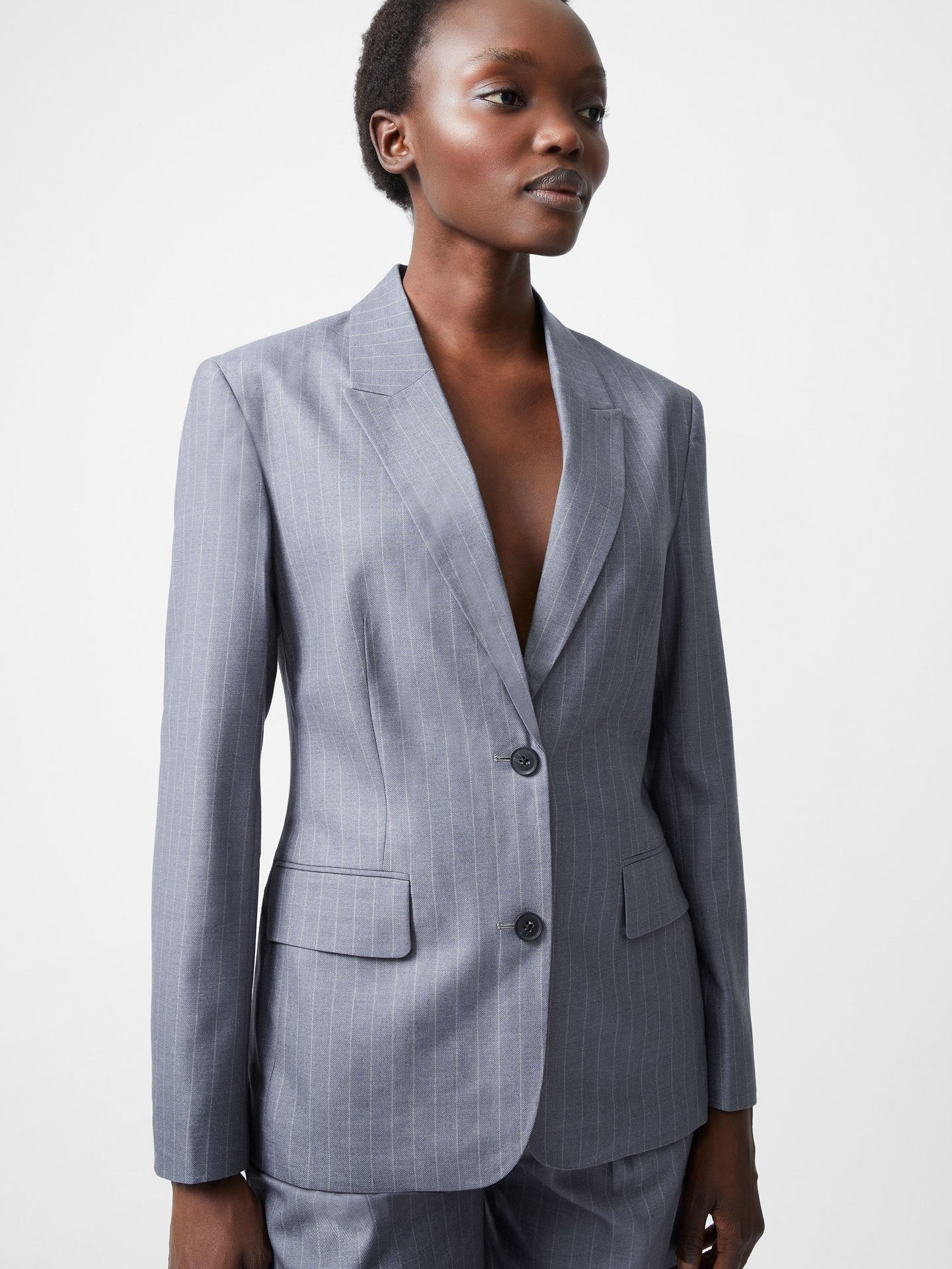 Fiorella Pin Stripe Blazer - Stl. L - French Connection