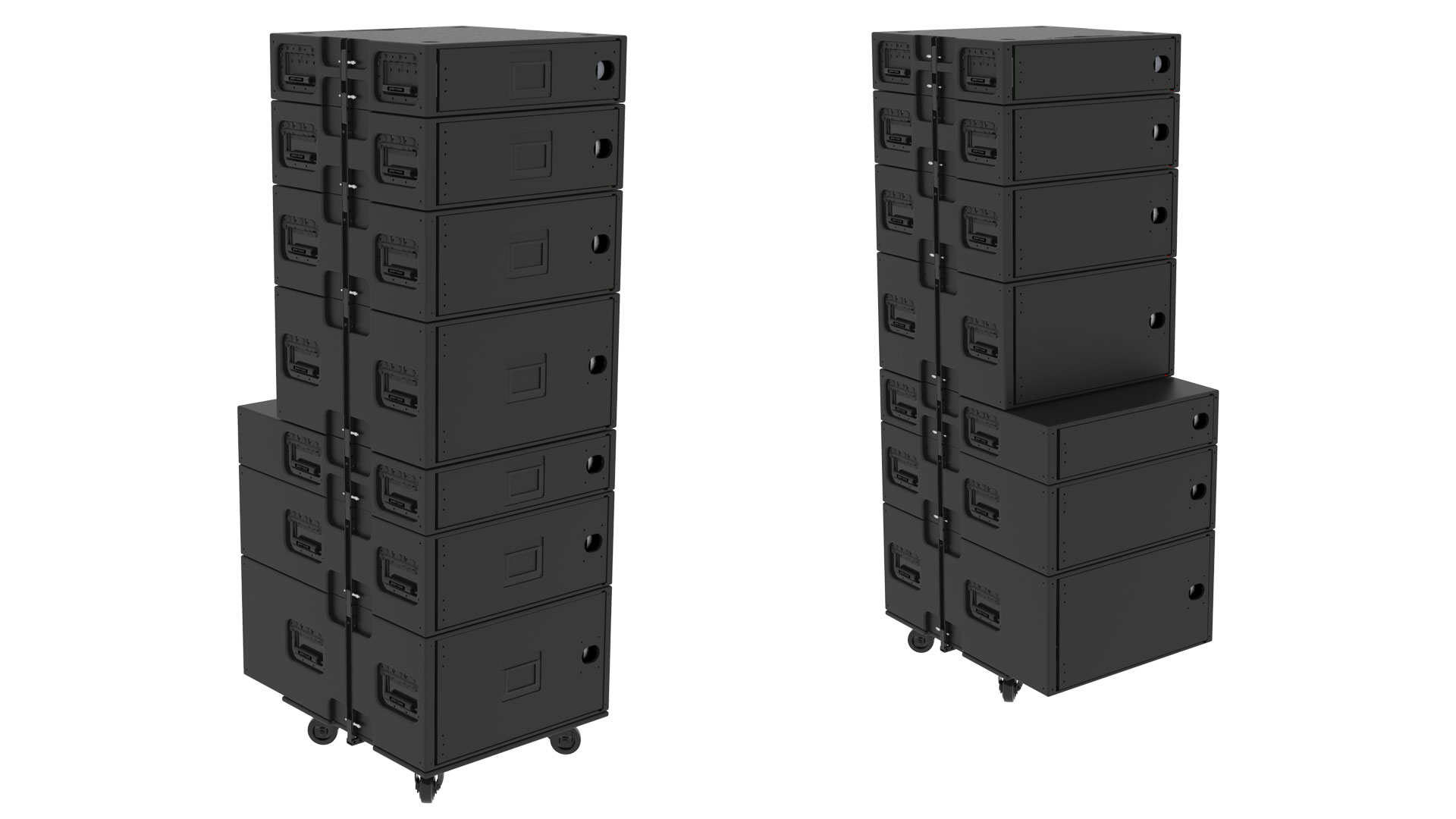 BAGAX 3HE/19" SDS Stack-Rack - 4