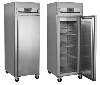 Kylskåp GN2/1 - Mått B 740 x D 875 x H 2090 mm - B 559 / N 408 L