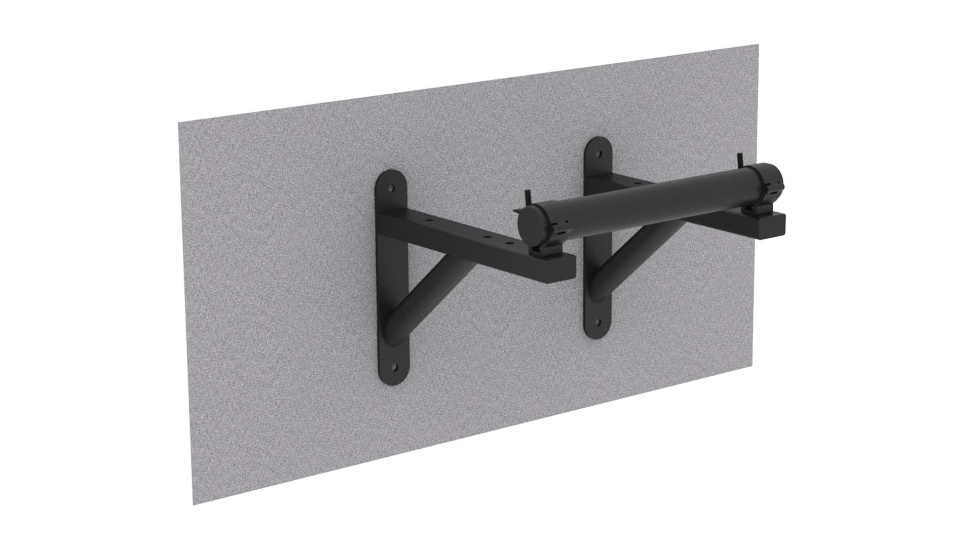 Wall console for flight hardware - 2
