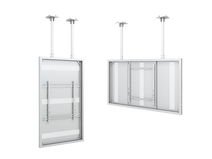 M Pro Series Enclosure 75" Slim Ceiling Large White
