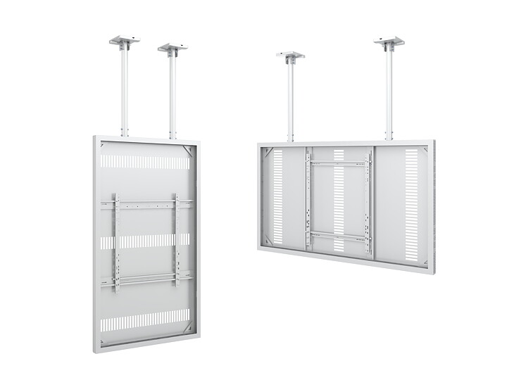 M Pro Series Enclosure 75" Slim Ceiling Large White
