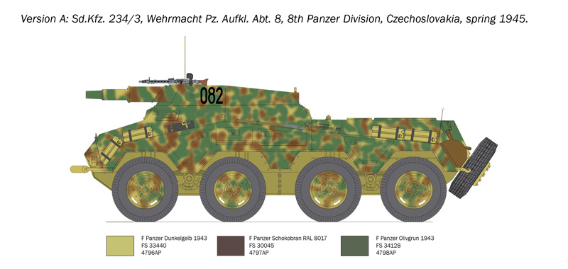 Sd.Kfz 234/3, 1/35 - 4