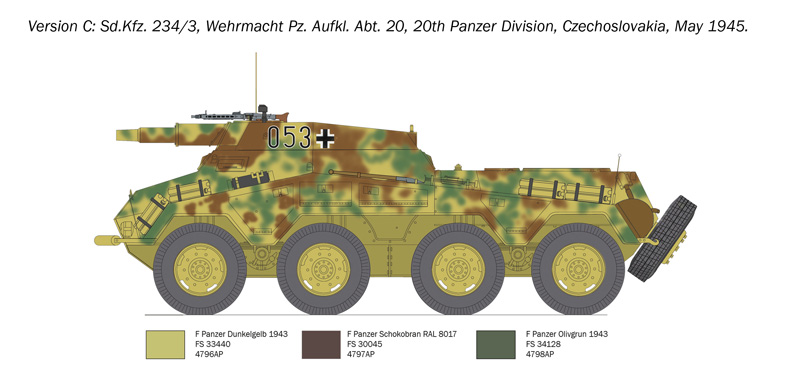 Sd.Kfz 234/3, 1/35 - 6