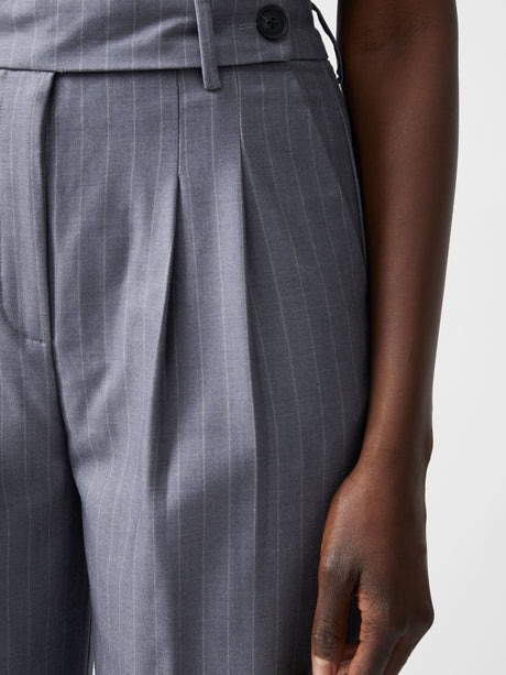 Fiorella Pin stripe Trousers - French Connection - 3