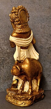 Krishna med Ko Staty - 30 cm
