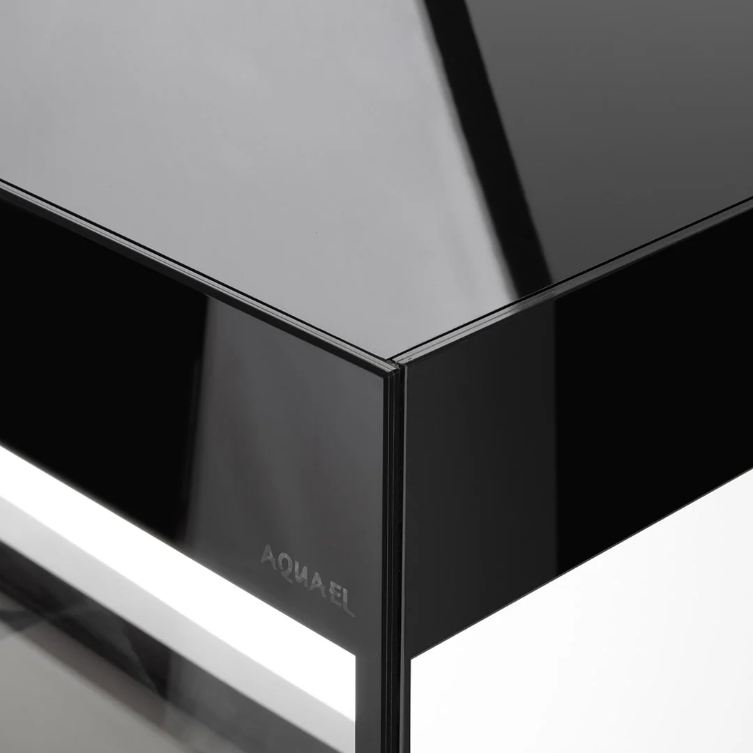 Aquael Glossy Cube Akvarium Svart LxBxH: 50x50x63 cm, 135 liter - 2