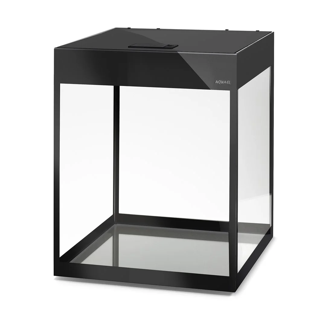 Aquael Glossy Cube Akvarium Svart LxBxH: 50x50x63 cm, 135 liter